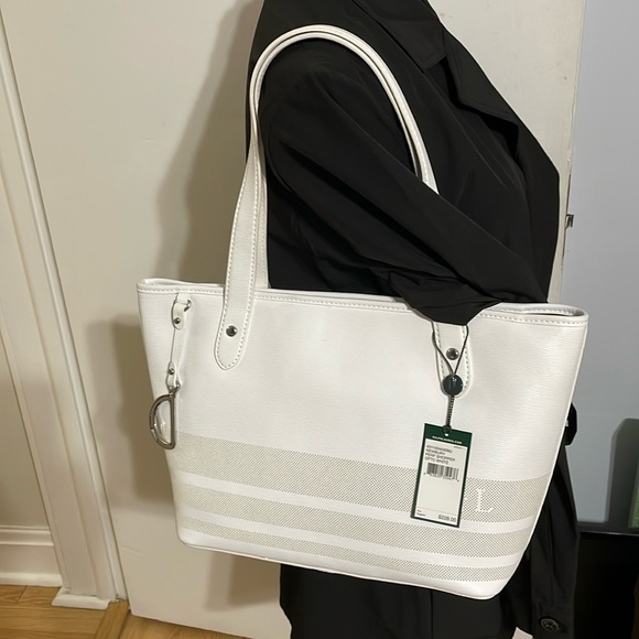 Lauren Ralph Lauren Handbags - ⭐️Host Pick⭐️ Lauren by Ralph Lauren white shoulder bag NWT.